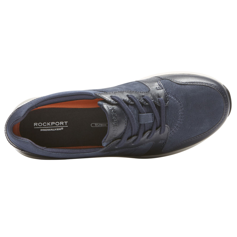 Rockport Joggesko Dame Blå - Trustride Derby Trainer - SQAV59138